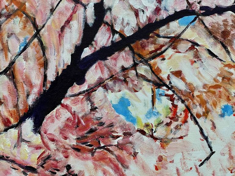 Original Abstract Expressionism Nature Painting by Ella Joosten