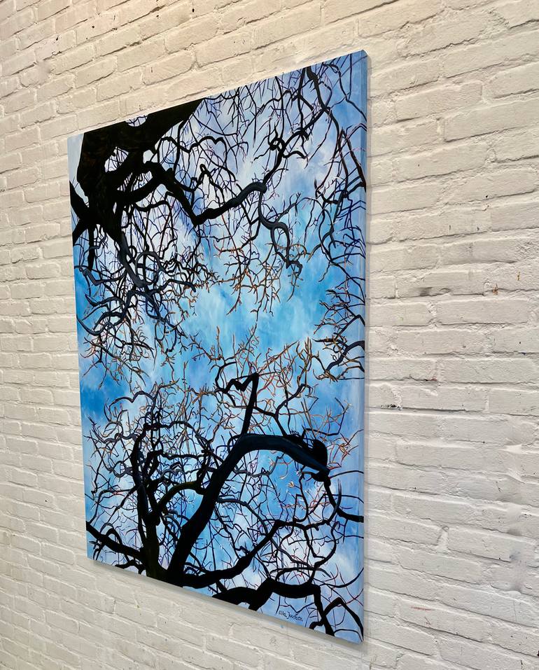 Original Abstract Expressionism Nature Painting by Ella Joosten