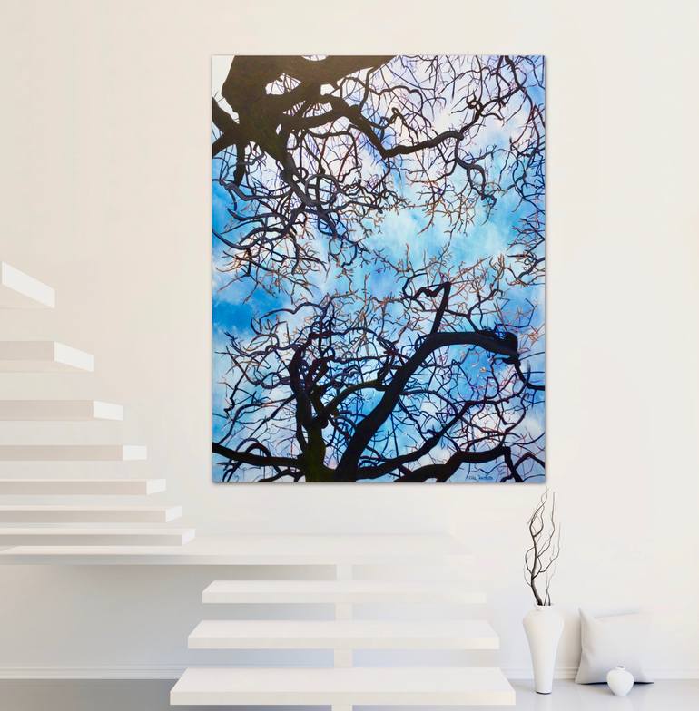 Original Abstract Expressionism Nature Painting by Ella Joosten
