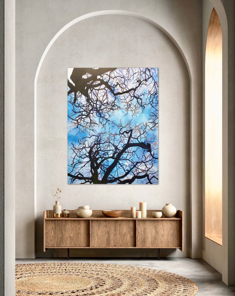 Original Abstract Expressionism Nature Painting by Ella Joosten