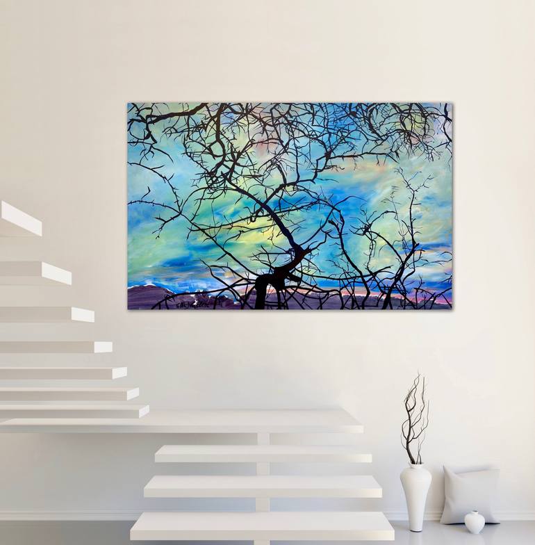 Original Abstract Expressionism Landscape Painting by Ella Joosten