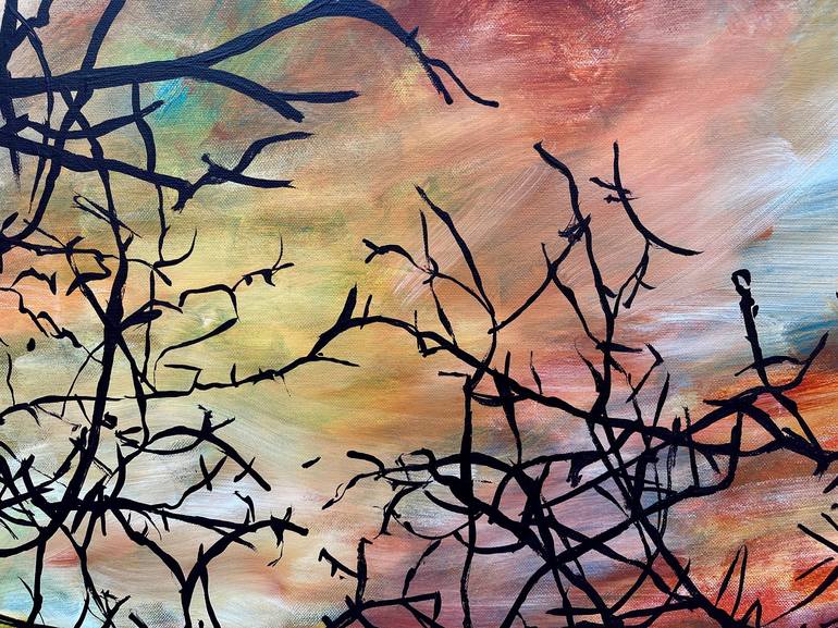 Original Abstract Expressionism Nature Painting by Ella Joosten