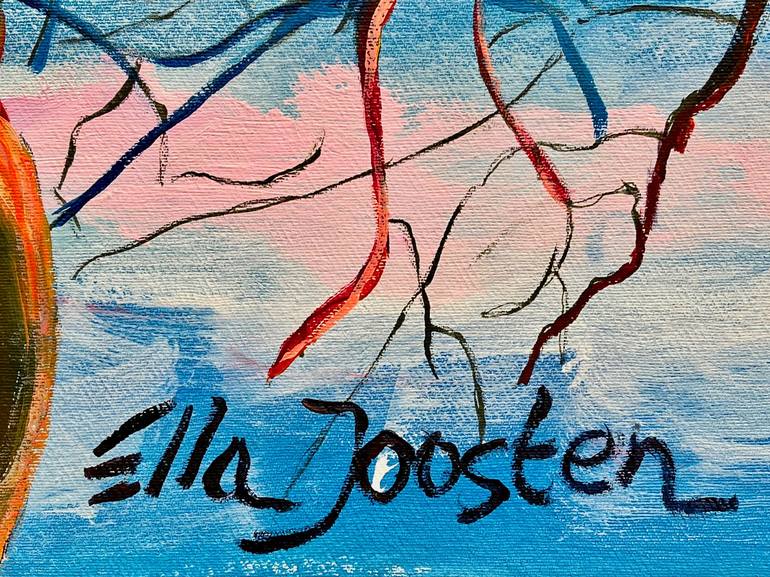 Original Abstract Expressionism Nature Painting by Ella Joosten