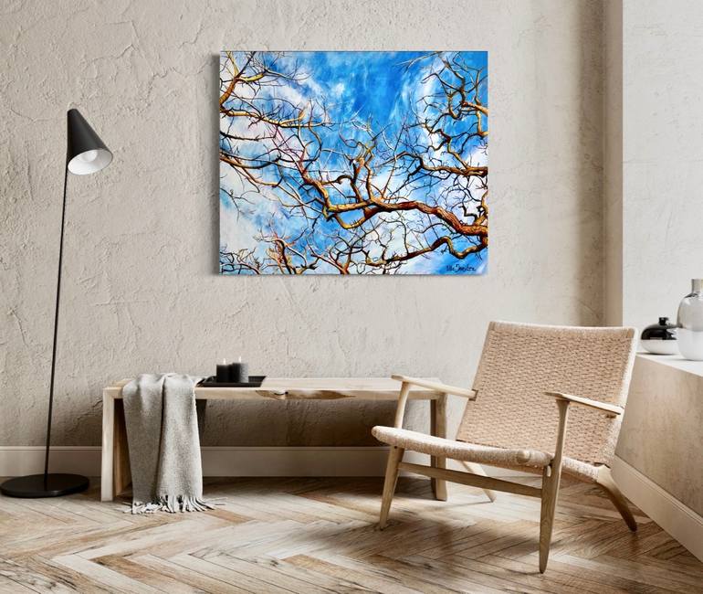 Original Abstract Expressionism Nature Painting by Ella Joosten