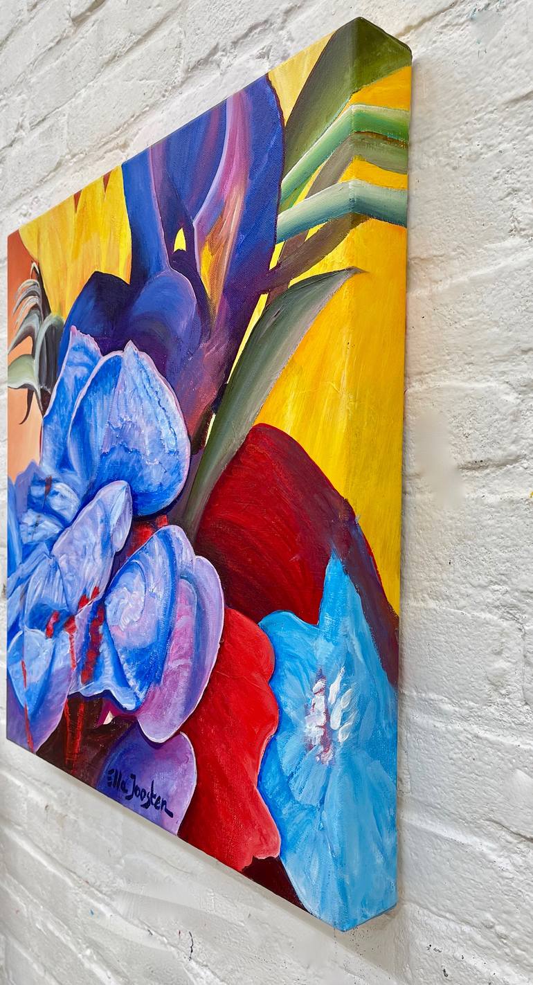 Original Abstract Expressionism Nature Painting by Ella Joosten