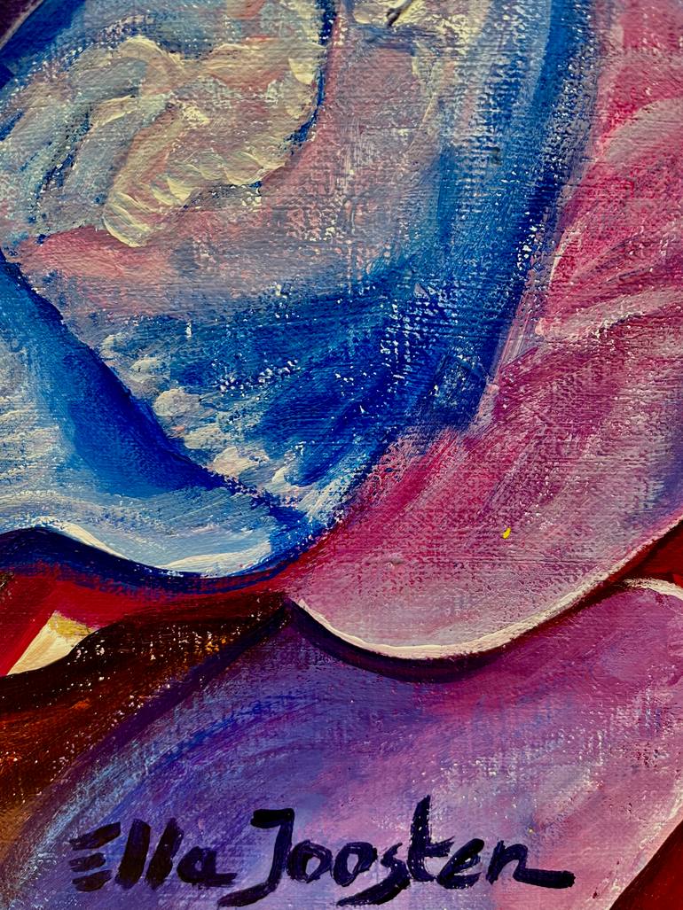 Original Abstract Expressionism Nature Painting by Ella Joosten
