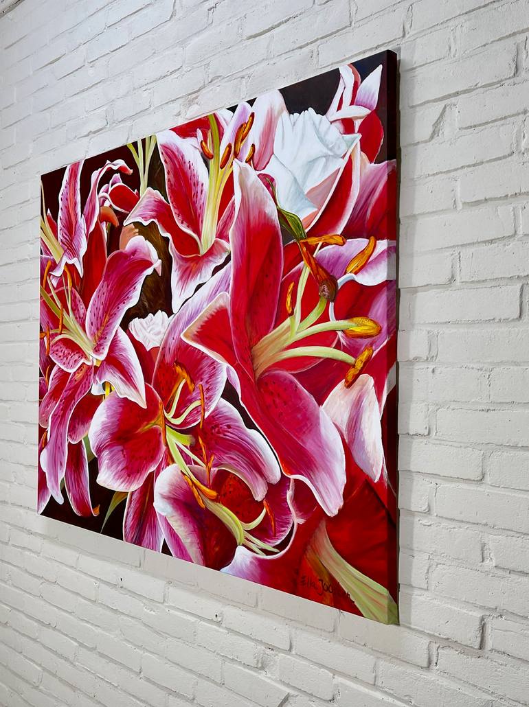 Original Abstract Expressionism Nature Painting by Ella Joosten