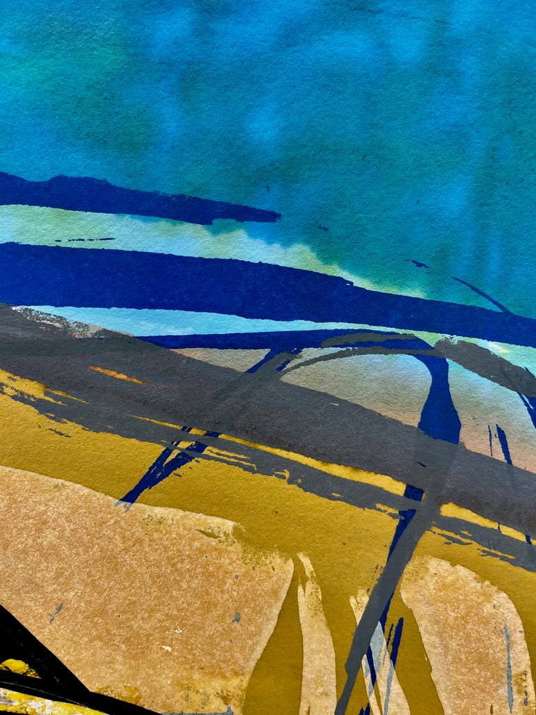 Original Abstract Expressionism Animal Mixed Media by Ella Joosten