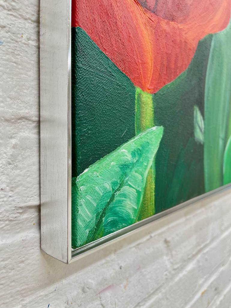 Original Expressionism Floral Painting by Ella Joosten