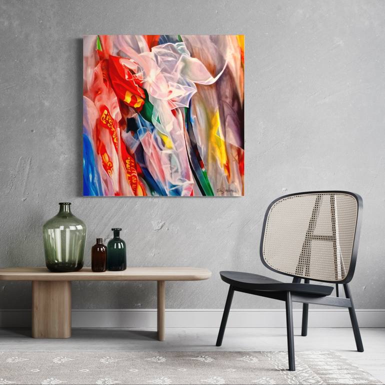 Original Abstract Expressionism Abstract Painting by Ella Joosten