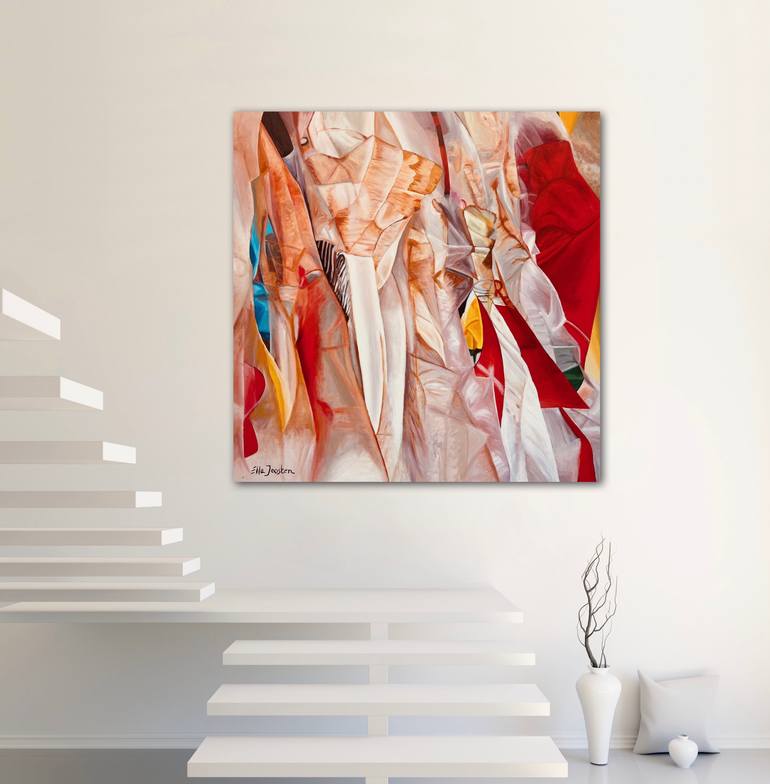 Original Abstract Expressionism Abstract Painting by Ella Joosten