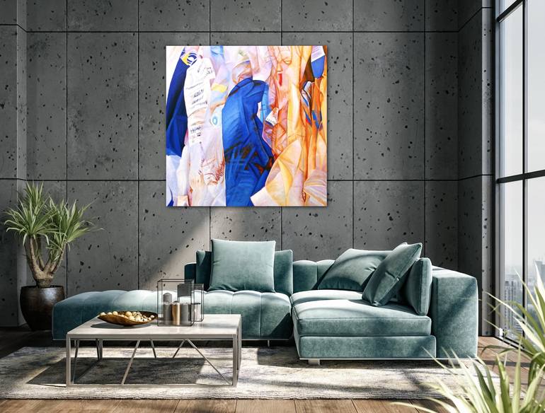 Original Abstract Expressionism Abstract Painting by Ella Joosten