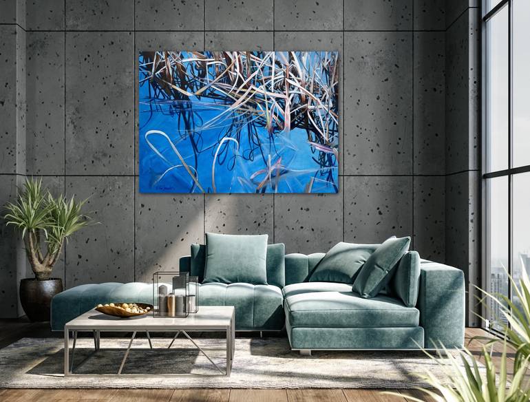 Original Abstract Expressionism Nature Painting by Ella Joosten