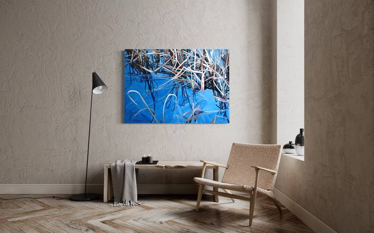Original Abstract Expressionism Nature Painting by Ella Joosten