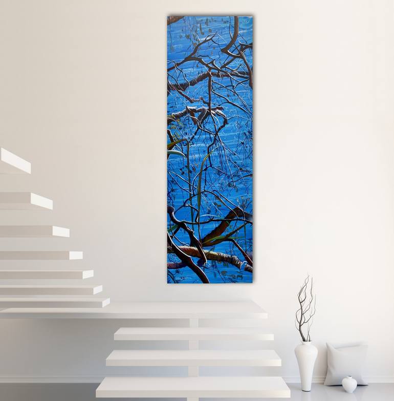 Original Abstract Expressionism Landscape Painting by Ella Joosten