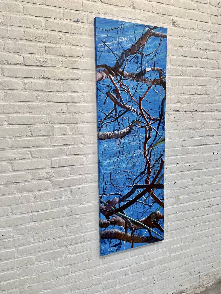 Original Abstract Expressionism Nature Painting by Ella Joosten