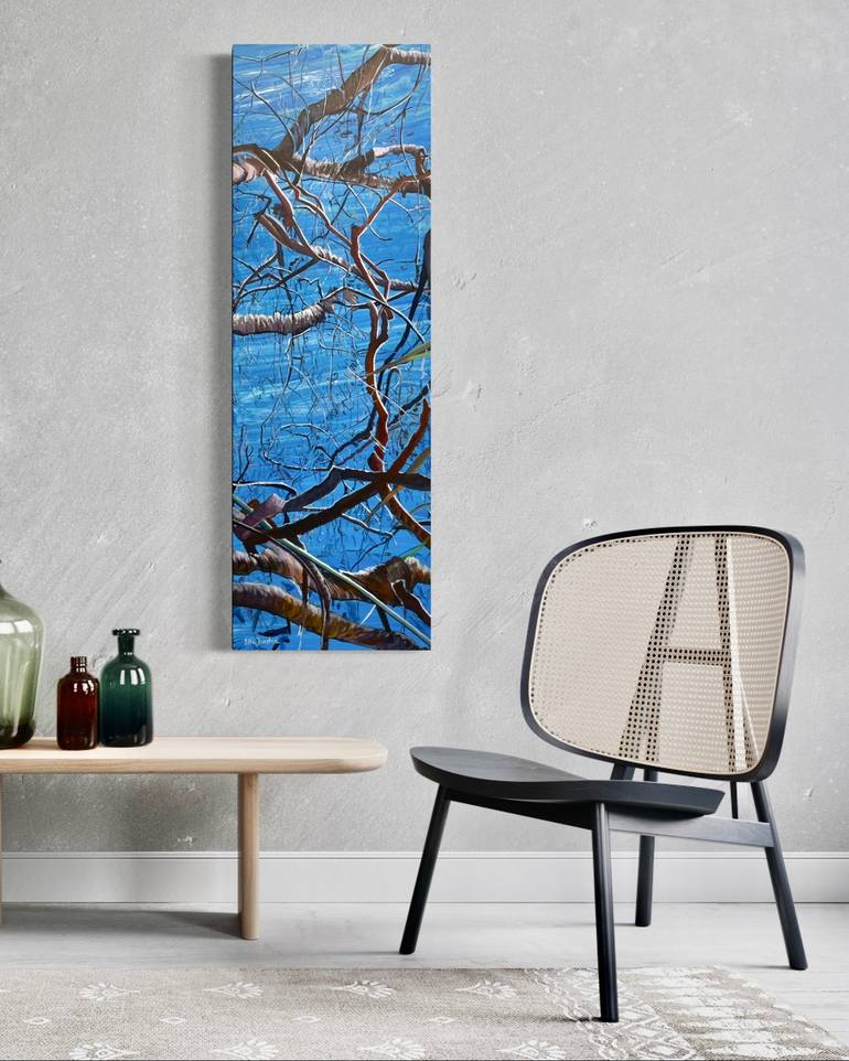 Original Abstract Expressionism Nature Painting by Ella Joosten