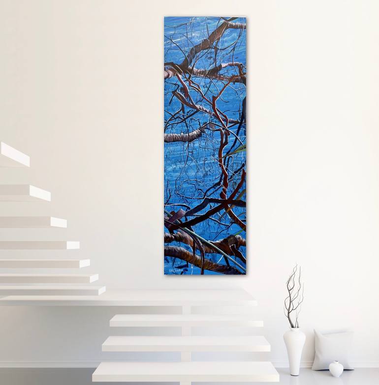 Original Abstract Expressionism Nature Painting by Ella Joosten