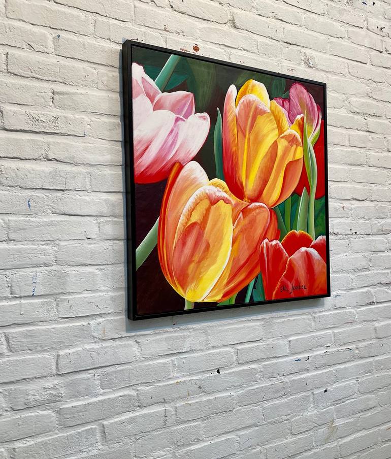 Original Floral Painting by Ella Joosten