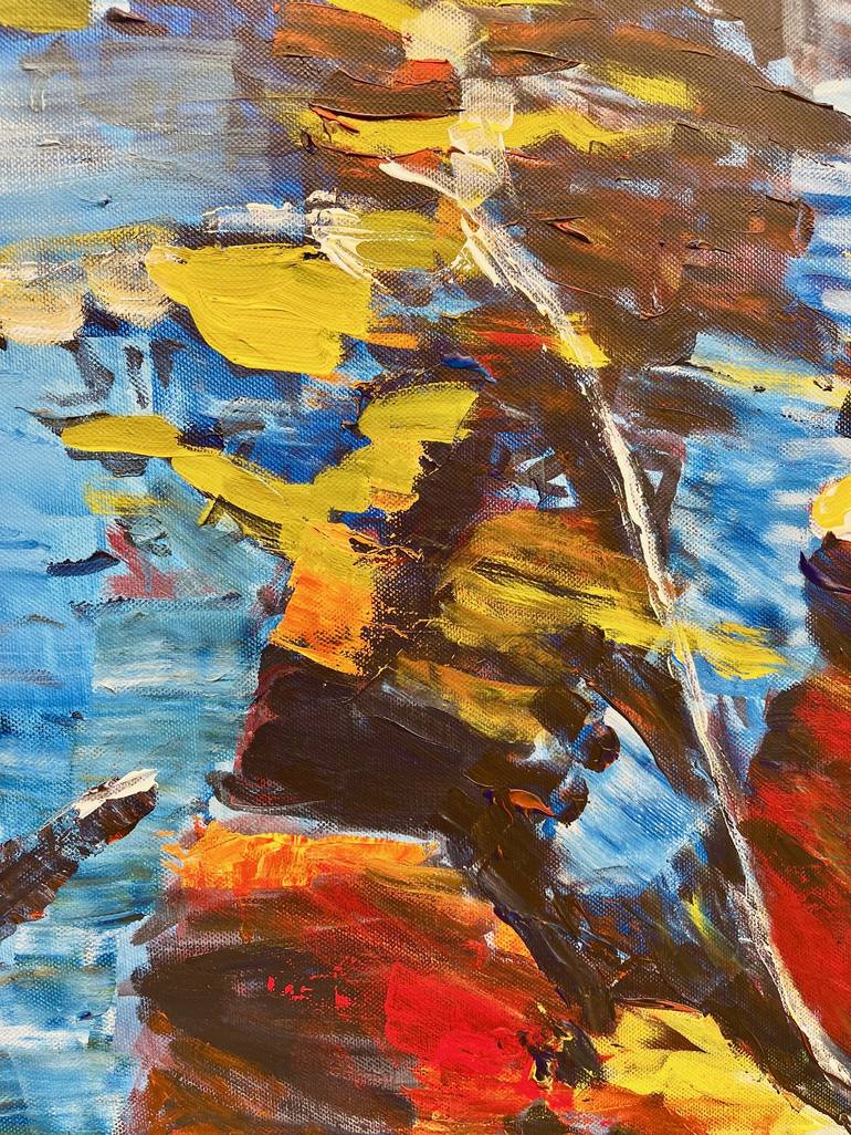 Original Abstract Expressionism Nature Painting by Ella Joosten