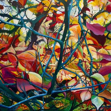 Original Abstract Expressionism Nature Paintings by Ella Joosten