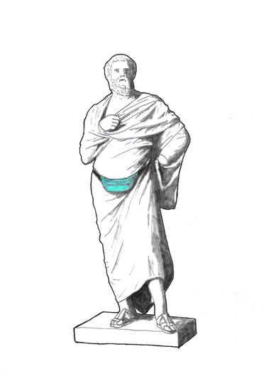 Sophocles Showing Off His New Bum Bag thumb