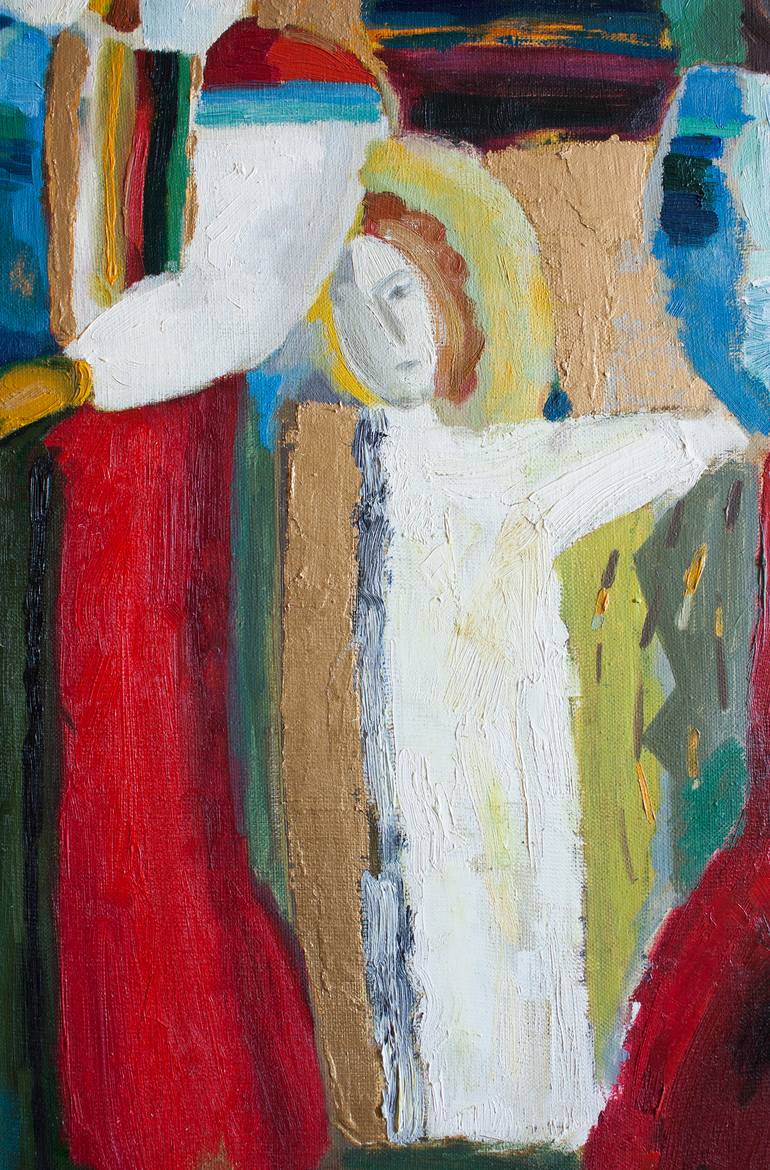 Original Figurative Pop Culture/Celebrity Painting by Nadya Mille