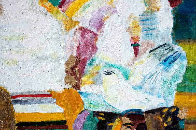 Original Figurative Pop Culture/Celebrity Painting by Nadya Mille