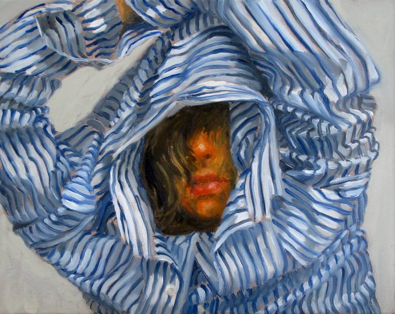 Original Contemporary Fashion Paintings by Anne Brenner