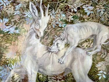 Original Contemporary Animal Paintings by Anne Brenner