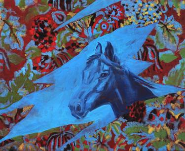 Original Contemporary Animal Painting by Anne Brenner