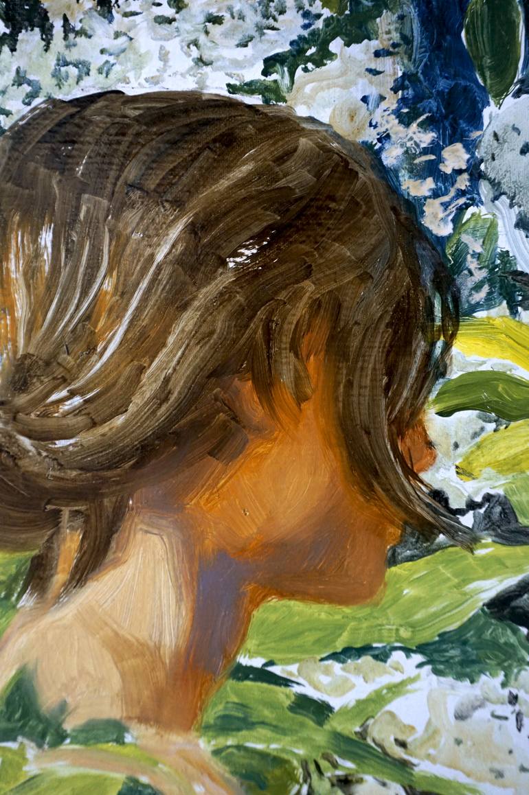 Original Contemporary Body Painting by Anne Brenner
