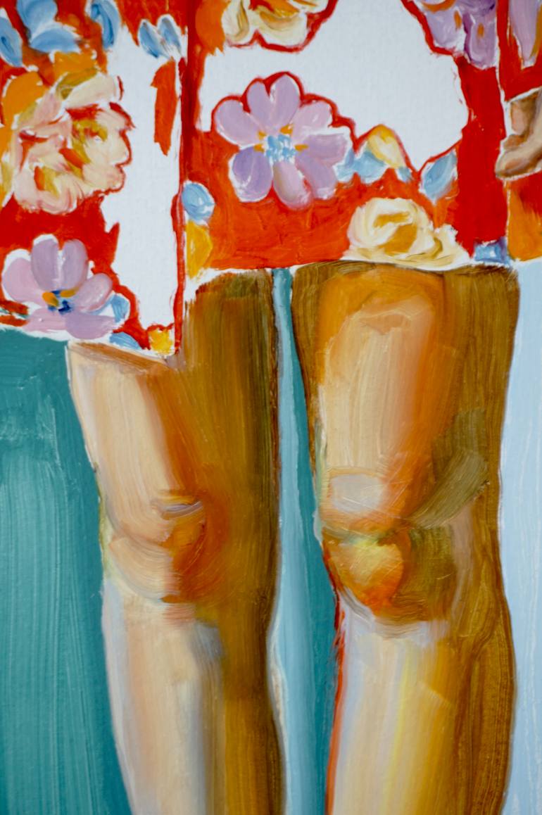 Original Contemporary Body Painting by Anne Brenner