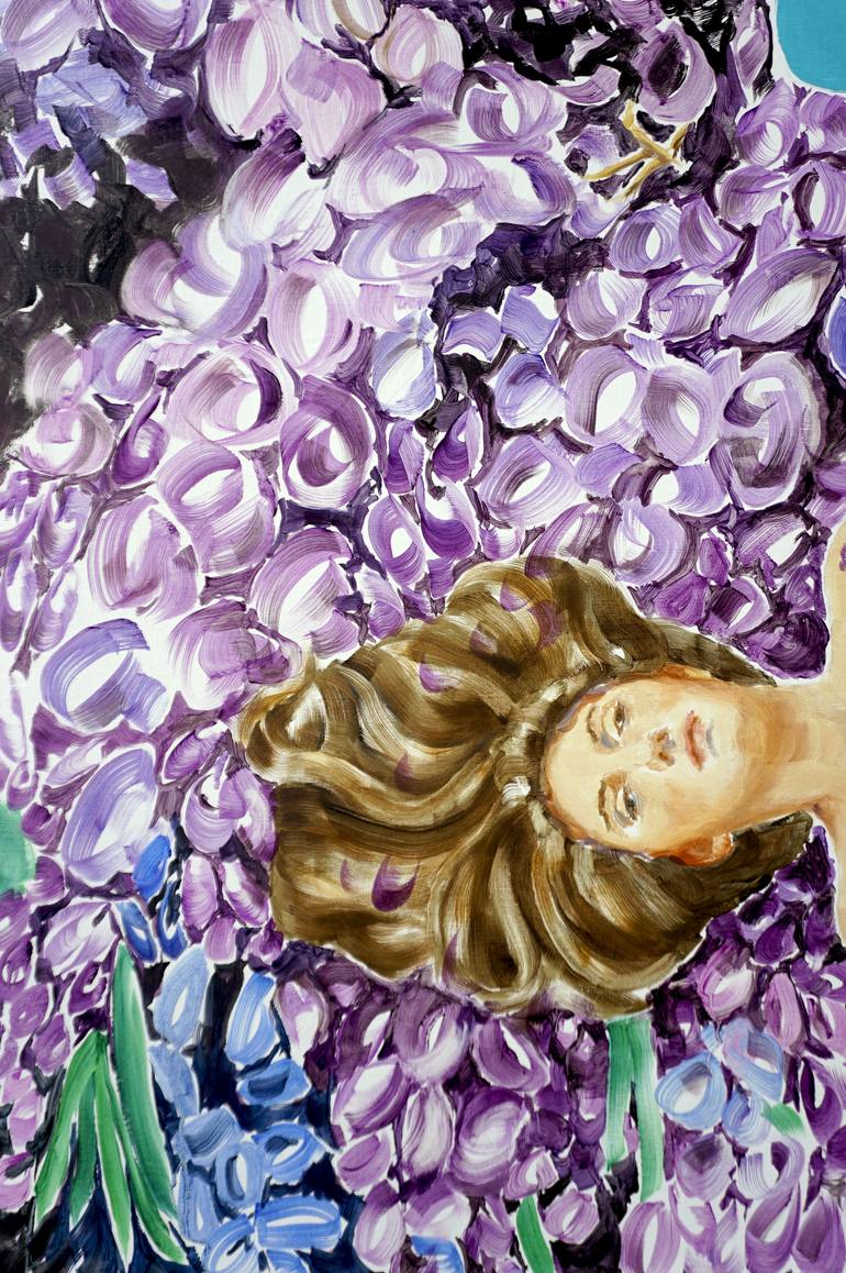Original Contemporary Body Painting by Anne Brenner