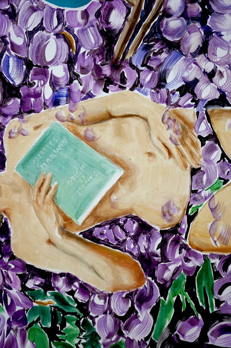 Original Contemporary Body Painting by Anne Brenner
