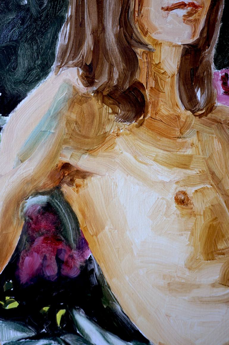 Original Contemporary Body Painting by Anne Brenner