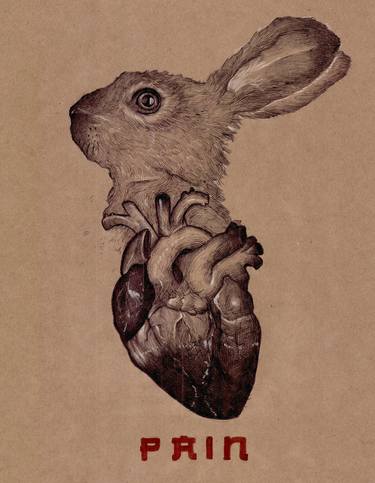 Print of Fine Art Animal Drawings by Milos Pavlovic