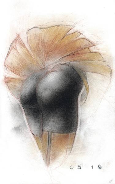 Original Realism Nude Drawings by Sandro Castelli