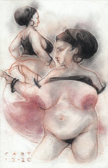 Original Body Drawings by Sandro Castelli