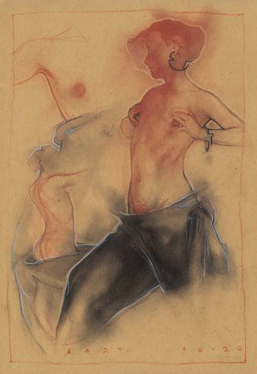 Original Erotic Drawings by Sandro Castelli