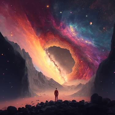 Print of Illustration Outer Space Digital by Denis Agati