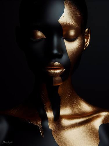 Print of Artificial Intelligence Women Digital by Denis Agati