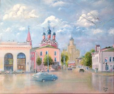 Original Travel Painting by Edyge Turlybekov
