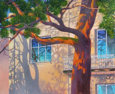 Original Tree Painting by Olga Kvasha