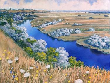 Original Landscape Painting by Olga Kvasha
