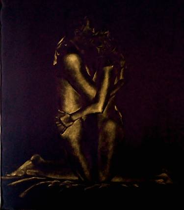 Original Erotic Painting by Olga MAZURKOVA