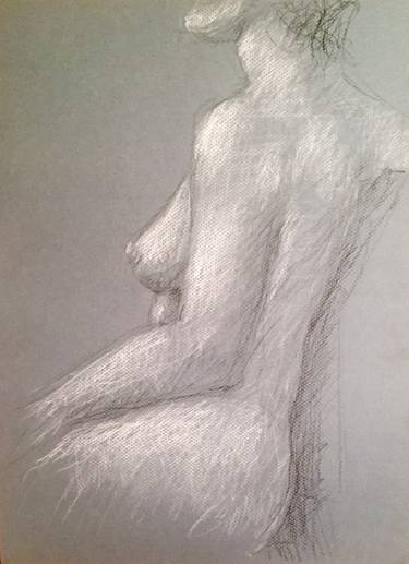 Original Nude Drawings by Ned Marshall