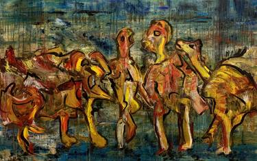 Print of Abstract Expressionism Animal Paintings by Omeris Ovidiu Muresan