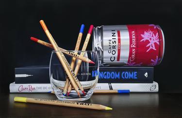 Original Photorealism Still Life Paintings by Claudiu Mladin