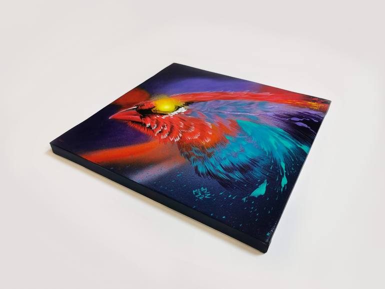 Original Street Art Pop Culture/Celebrity Painting by Claudiu Mladin